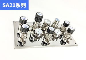 SA21系列半自動(dòng)切換供氣面板（小流量一級(jí)調(diào)壓）